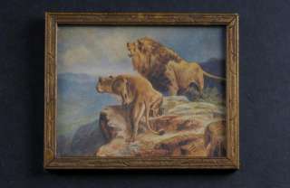 Atkinson Fox Lion Print   In The Enemys Country  