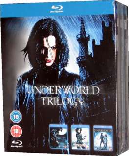 The Underworld Trilogy Blu Ray cult 3 DVD vampire film  