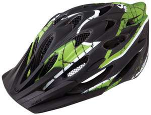 Limar 757 Mountain Bike Helmet Matt Black GREEN Small / Medium 50 57cm 