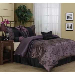   Piece Comforter Set King Size and Free Curtain