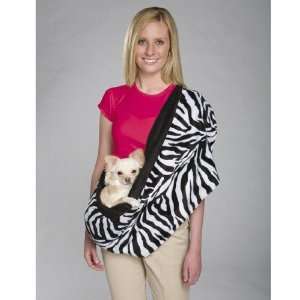   Reversible Sling Pet Carrier in Zebra   ZA012 12
