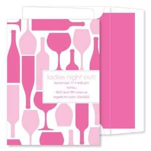  Noteworthy Collections   Invitations (Wine Silhouettes 
