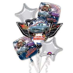  Cars Happy Birthday Balloon Bouquet Toys & Games