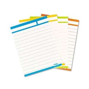  Post it   Sortable Index Cards, 3 x 4, Blue/Green/Purple 