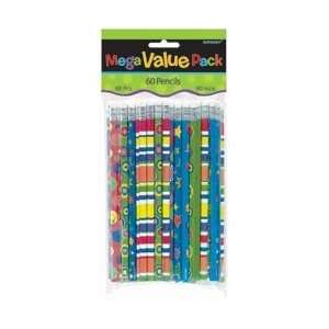  Mega Value Pack Party Favors 60/Pkg Pencils