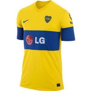 Boca Juniors Yellow Nike Replica Away Jersey