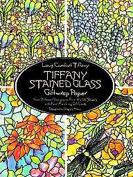Tiffany Stained Glass Giftwrap Paper