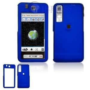  Samsung Behold T919 Cell Phone Dark Blue Rubber Feel 