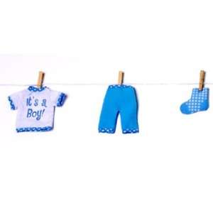  Blue Clothesline Garland 4ft Toys & Games