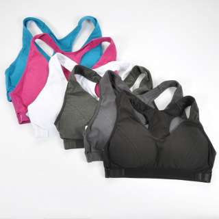  Uplift no Wire Racer back High Impact Sport Bra 8 colors S M L XL