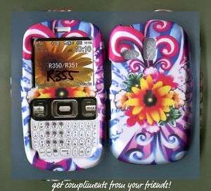 Samsung r355 R355c Straight Talk Cover Case flowersun  