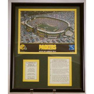 Green Bay Packers Stock Certificate Frame with Packers Banner from Art 