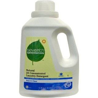 Seventh Generation Natural 2X Concentrated Laundry Detergent, 33 Loads 