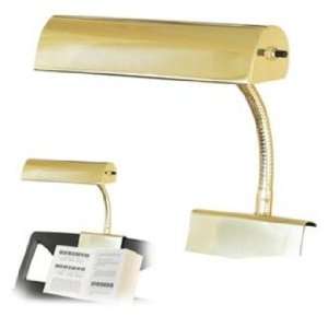   House of Troy Polished Brass Finish Grand Piano Lamp