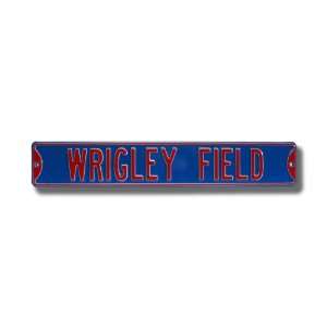  Wrigley Field Blue Street Sign 