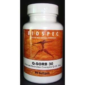  BIOSPEC Q Sorb 30  Pure, Enhanced Absorption Coenzyme Q 