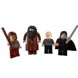Lego Hermoine, Hagrid, Snape, Draco Malfoy Minifigures (Harry Potter 