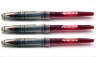 Pentel Tradio Stylo MLJ20 Pen Refill Red x 3  