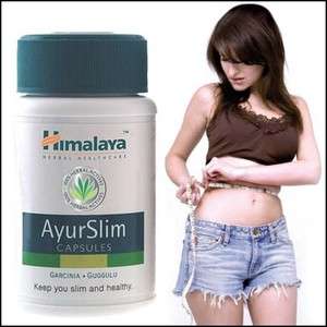   Himalaya AYURSLIM Herbal Herbals Slimming Caps Weight FAT Loss OBESITY