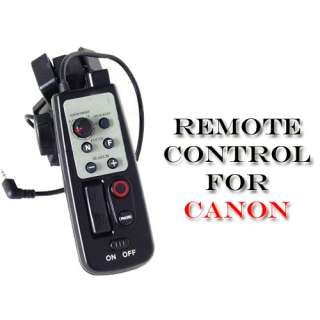 LANC REMOTE CONTROL HANDLE FOR CANON XL2 XLH1 XL1S CAMCORDER  