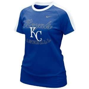  Nike Kansas City Royals Ladies Royal Blue Center Field T 