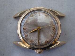 Superb Vintage Art Deco Bulova L4 Fancy Lugs Case Dial Automatic Watch 