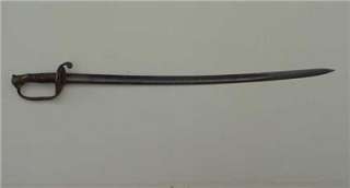 EH marked Civil War M1850 Foot Officers Sword  