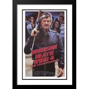  Death Wish 4 The Crackdown 32x45 Framed and Double Matted 