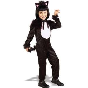  Childs Black Kitty Cat Costume Size Medium (8 10) Toys 