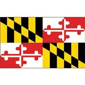  Maryland Flag 3ft x 5ft Patio, Lawn & Garden