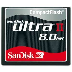  SANDISK 8GB ULTRA ULTRA II COMPACTFLASH CARD (8 GB 