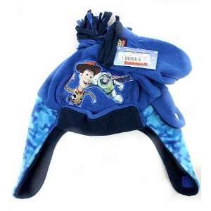   Toy Story Toddler Boy Blue Scandinavian Hat & Mitten Set Toys & Games