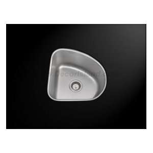   Quarter Round Bar Sink AS 324 Stainless Steel