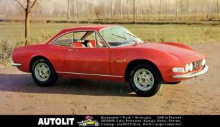 1967 Fiat Dino Coupe Pininfarina Speciale Factory Photo  