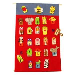  Alphabet Finger Puppet and Wall Chart Toys & Games