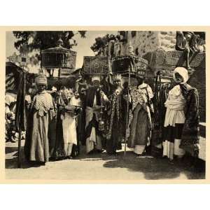  1930 Religious Procession Zion Church Axum Ethiopia 