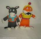   of Two Latitude Enfants Plush Cesar the Fox and Antoine the Donkey