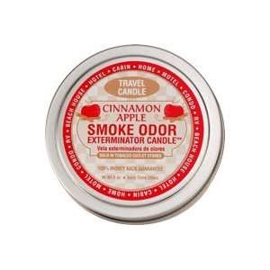 Smoke Odor Exterminator Travel Candle   Cinnamon Apple