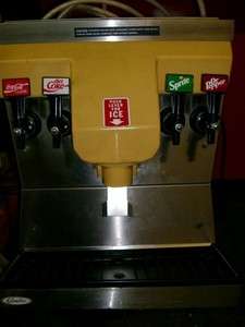   Cornelius 4 Head Coke Machine with Ice Dispenser Soda Machine Drinks