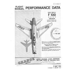  North American Aviation F 100 Aircraft Performance Manual 