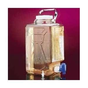 Nalge Nunc Rectangular Carboys with Spigot and Handle, Polycarbonate 