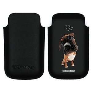  Boxer on BlackBerry Leather Pocket Case  Players 