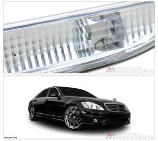 Depo 07 09 Benz W221 S 550/600 Clear Side Marker Lights  