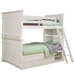   Lea Kids Hannah Full Over Full Bunk Bed With Storage
