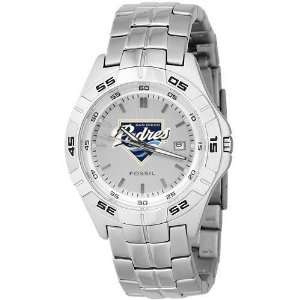  Fossil San Diego Padres Mens Stainless Steel Analog MLB 