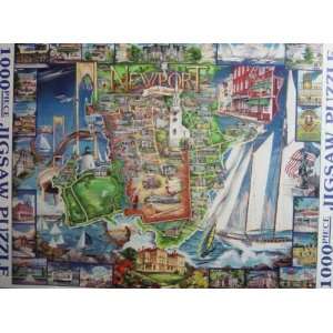   1000 Piece Newport Rhode Island Historical Jigsaw Puzzle Toys & Games