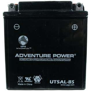 Universal Power UT5AL BS Dry Charge AGM 12 Volt Battery 