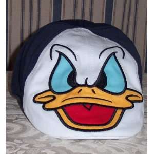  Disney DONALD DUCK BIG FACE Ivy Embroidered Twill CAP HAT 