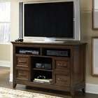 LibertyFurniture Lakewood 52 Corner TV Stand in Amaretto