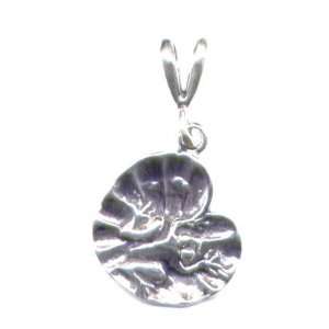  16 Frog on Lily Pad Chain Necklace Sterling Silver 